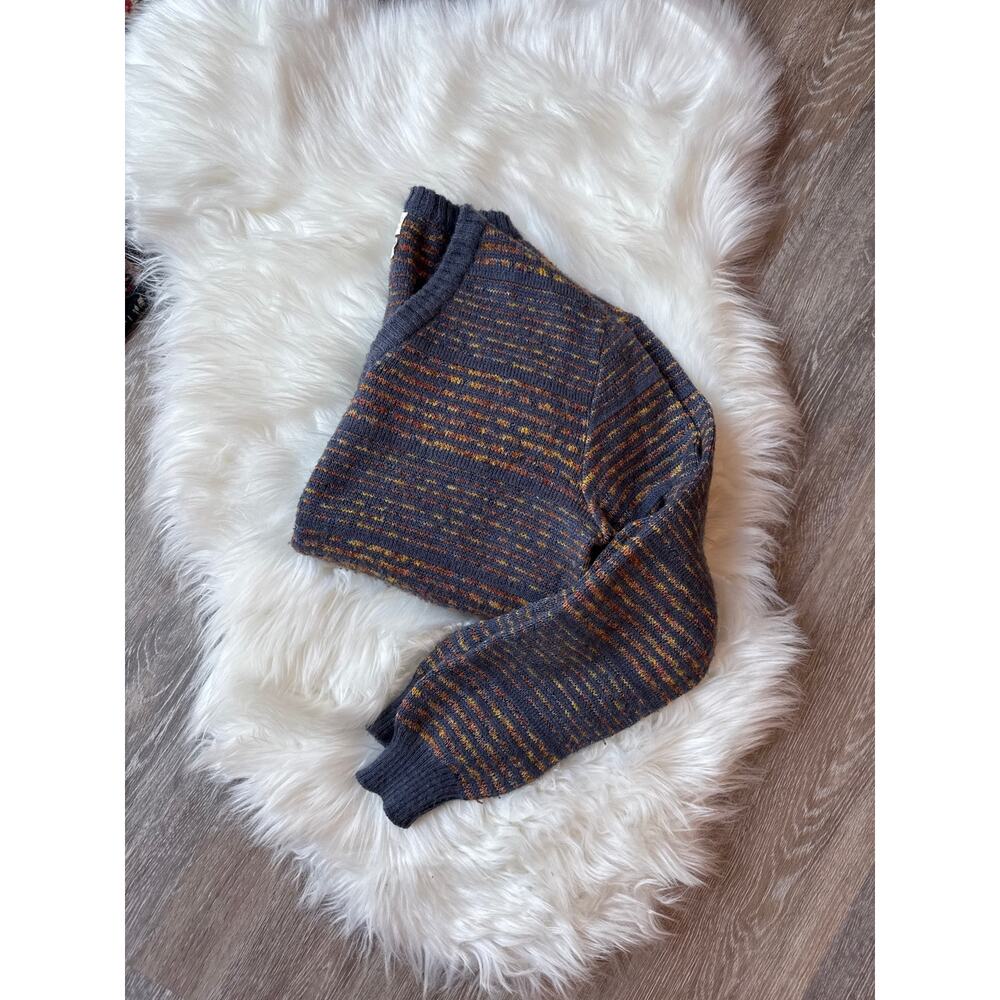 Vintage Wool Blend V-Neck Sweater - Size M